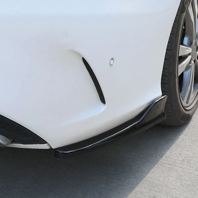 

Car Rear Bumper Lip Diffuser Splitter Spoiler for Mercedes Benz C-Class W205 C180 C200 C300 C63 2015-2021