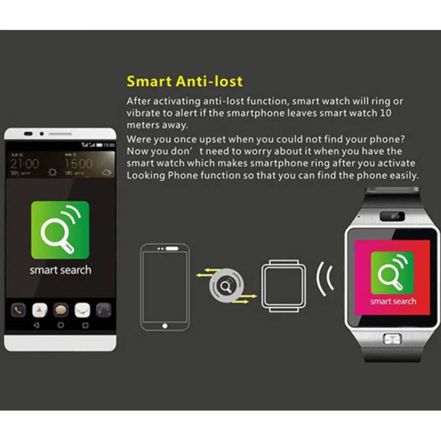 Последние DZ09 Модные мужские Смарт-часы с камерой водонепроницаемые Smartwatch телефон mate для Android samsung iPhone PK A1 A7 GT08