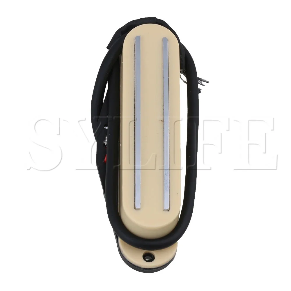 83x25x21 мм укулеле электрическая гитара Dual Rail Humbucker Pickups Cream|Детали и аксессуары для