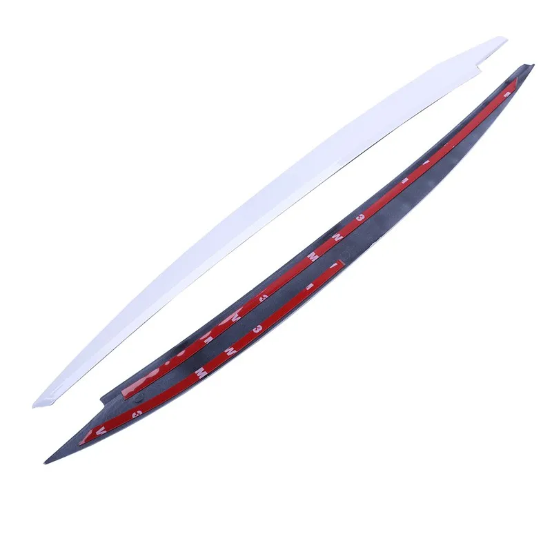 2X White Headlight Eyelids Eyebrow Cover Trim Decor For Vw Golf 7 Vii Gti R Mk7 | Автомобили и мотоциклы
