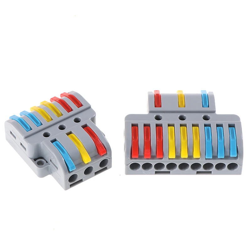 

NC-633/933 Quick Wire Connector Universal Wiring Cable Connectors Push-in Conductor Terminal Block Led Light Electrical Splitter