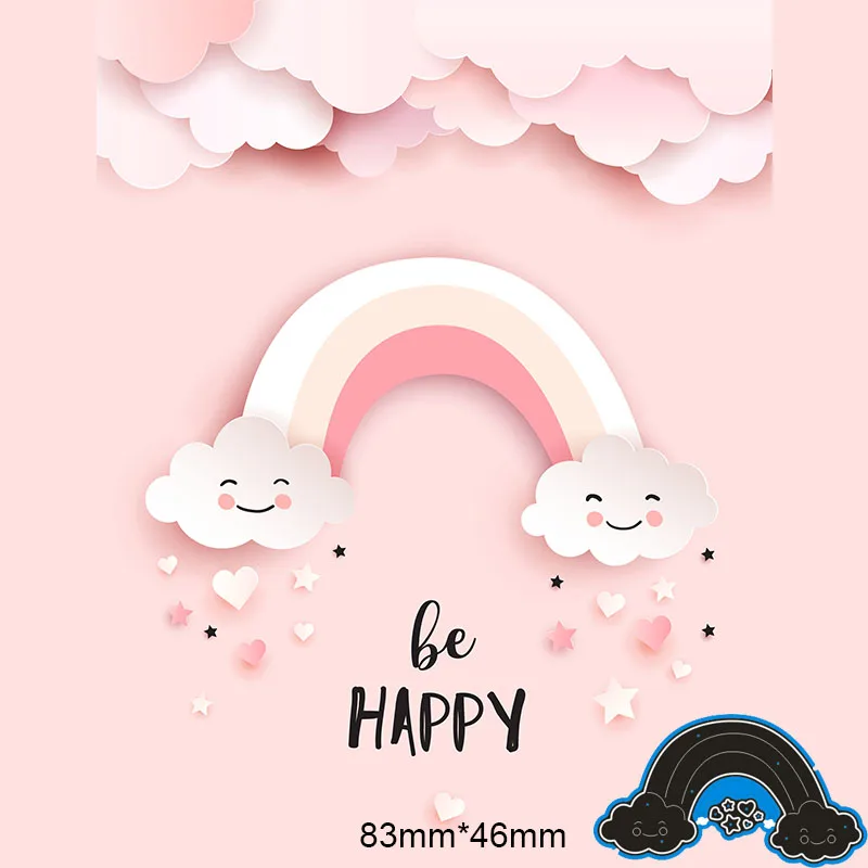 

New Arrival Beautiful cloud Frame Cutting Dies Stencil DIY Scrapbooking Embossing Photo Album Decor Template Craft