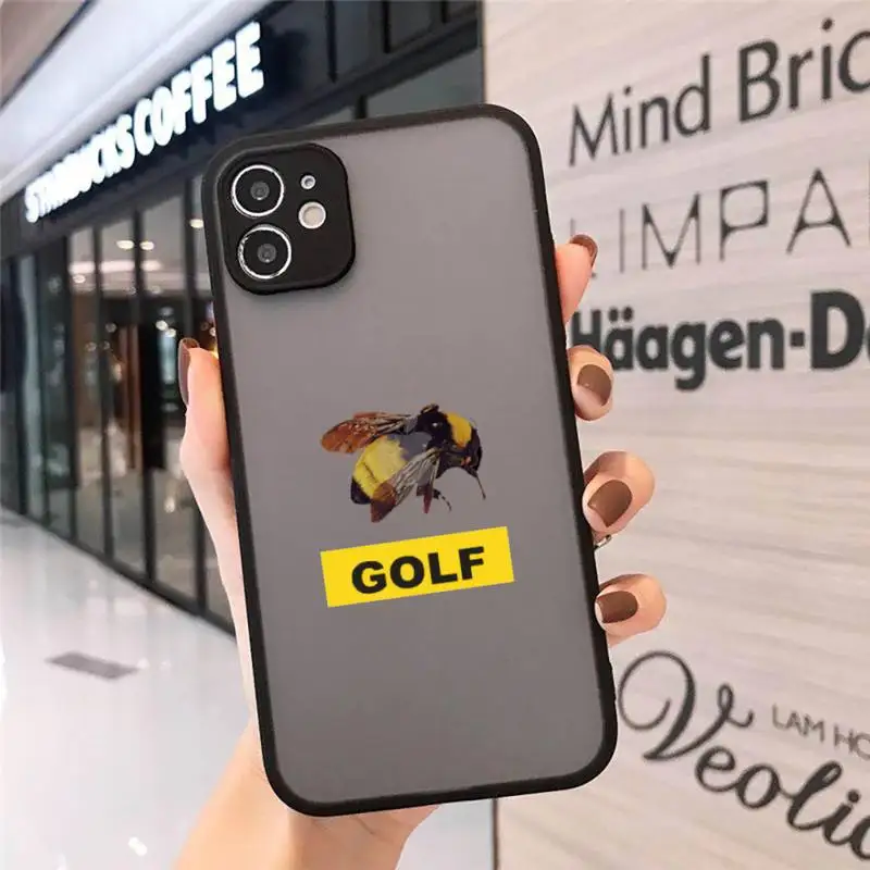 

Tyler Creator golf Phone Cases matte transparent For iphone 7 8 11 12 plus mini x xs xr pro max cover