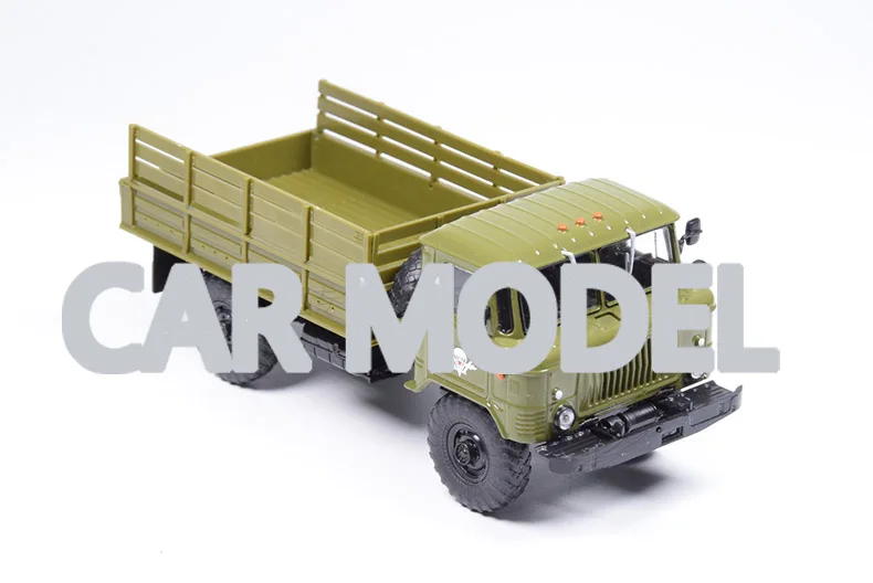 1:43 Масштаб сплава игрушечных транспортных средств GAZ-66 внедорожный грузовик модель детских игрушечных автомобилей авторизованный игрушки для детей