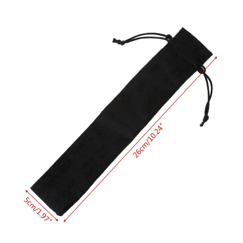 Китайский стиль каллиграфии декоративная складная сумка для веера пылезащитный