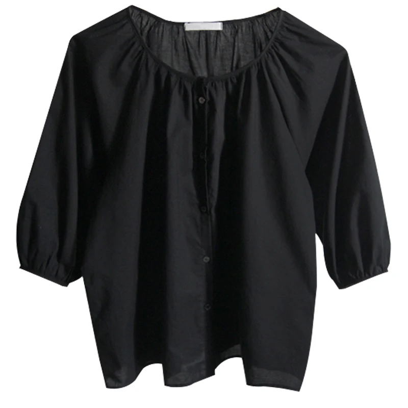 

New Womens Blouses Summer Tops Femme Casual Women Shirt long Sleeve Cotton Girls women Blouse Plus Size Blusas Solid Slim Sexy