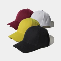 solid color ponytail baseball cap womens mens caps adjustable american style cap fashionable outdoor simple sunshade hat