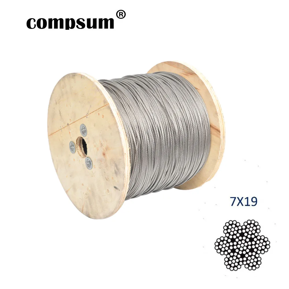 

Stainless Steel Wire Rope Towing rope truck soft rope Towing rope / Lifting Cable / soft rope / Clothesline / car rope rescue