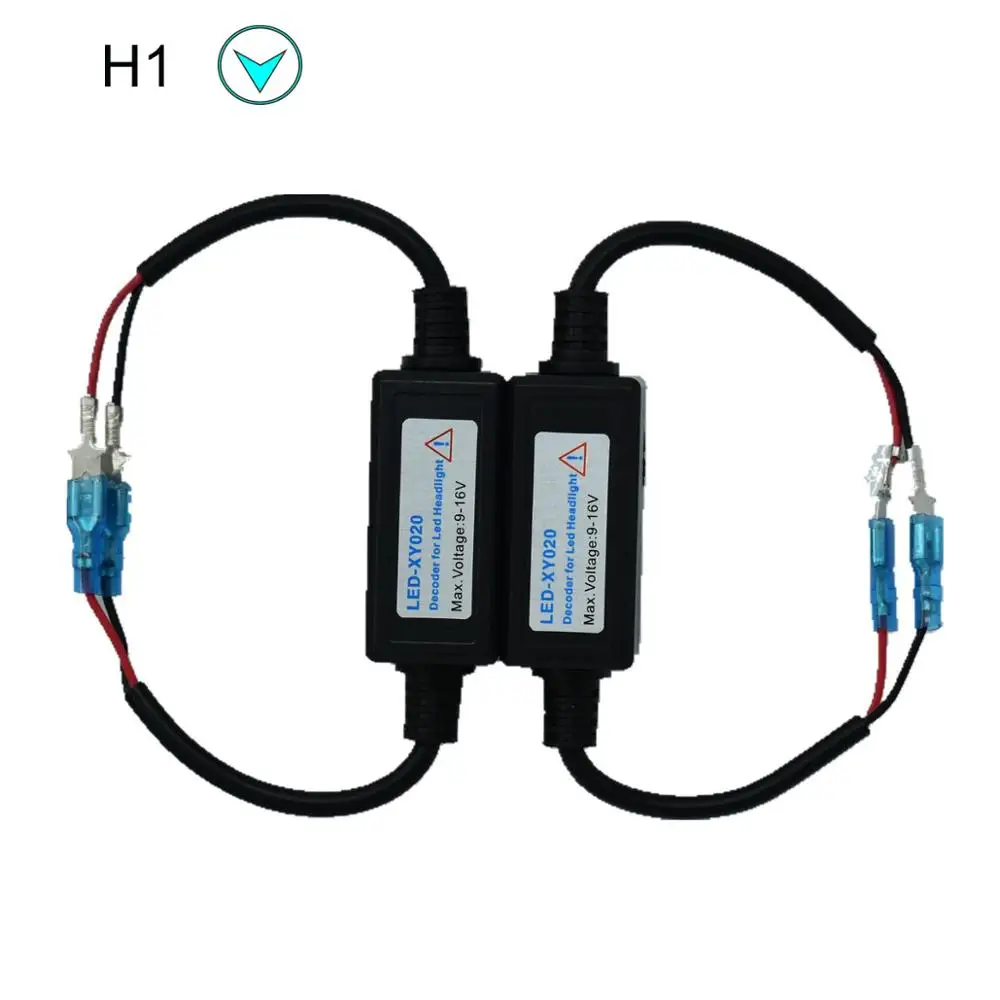 

ECAHAYAKU H1 H7 H11 9005 Car LED Turn Singal Load Resistor Canbus H13 9004 9012 Error Free Wiring Canceller Decoders