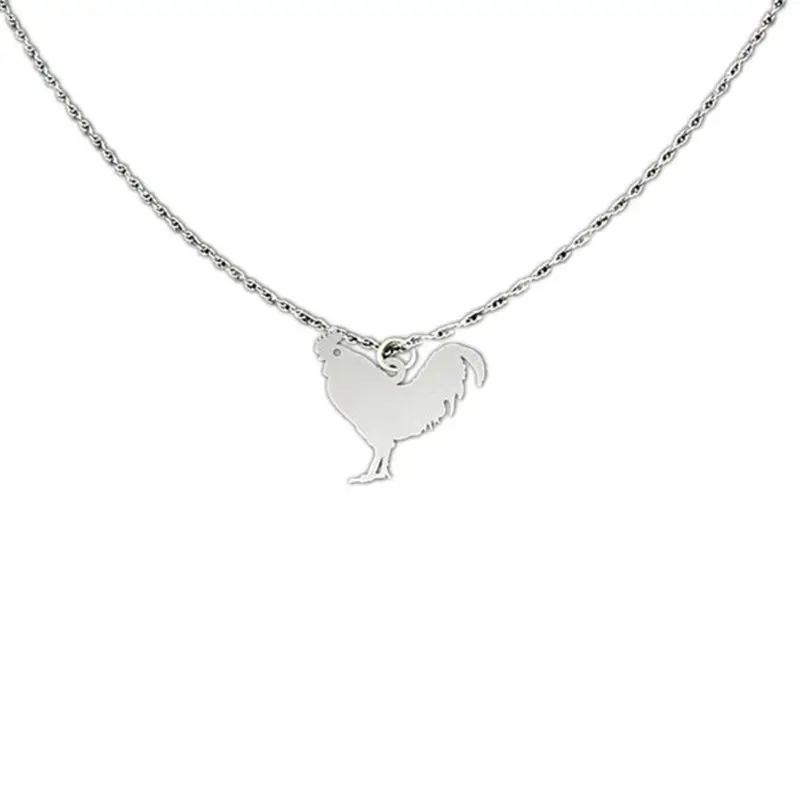 

100pcs/lot Chicken Necklace Chicken Jewelry Chicken Gift