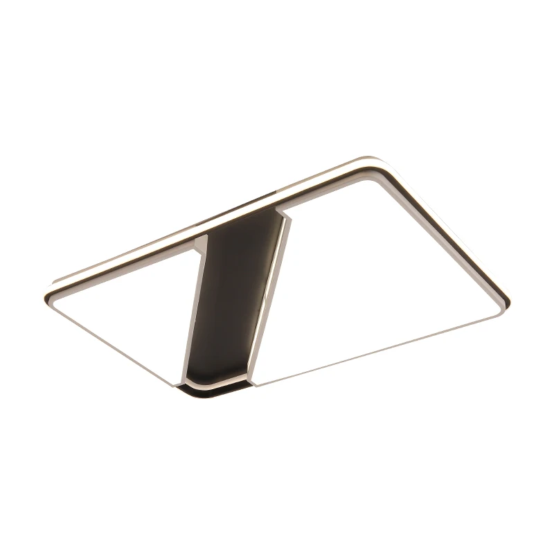 

Modern Simple Led Ceiling Lamps Lighting For Bedroom Living Room Black White Color Remote Control Dimmable Lampara AC85V-220V