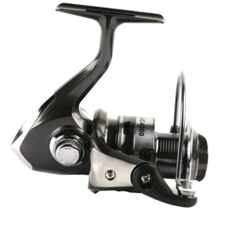 5 5: 1 Рыболовная катушка все металлические для спиннинга Нержавеющая сталь ручка
