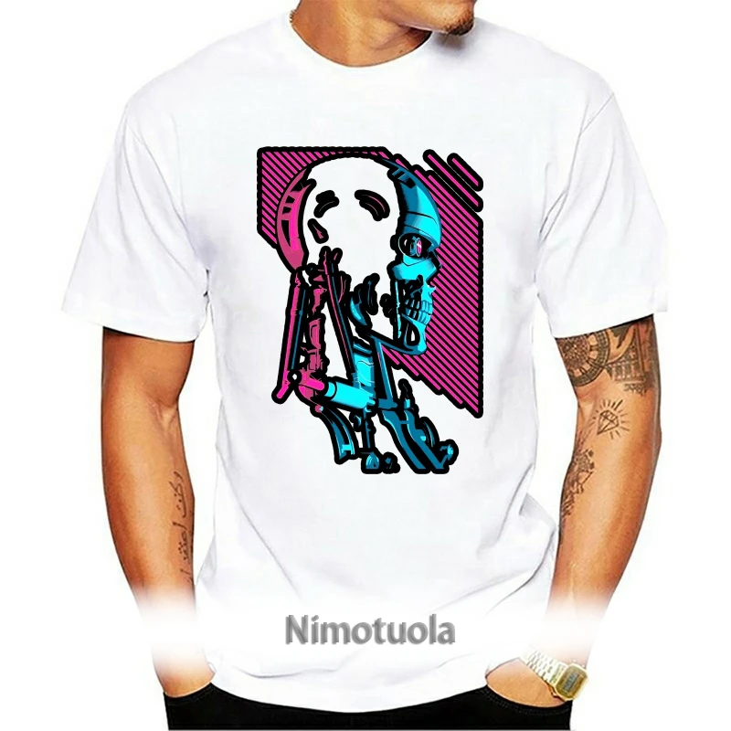 

Terminator T Shirt Dark Fate Film Retro Sarah Conor Arnold Shwarznegger Neon38