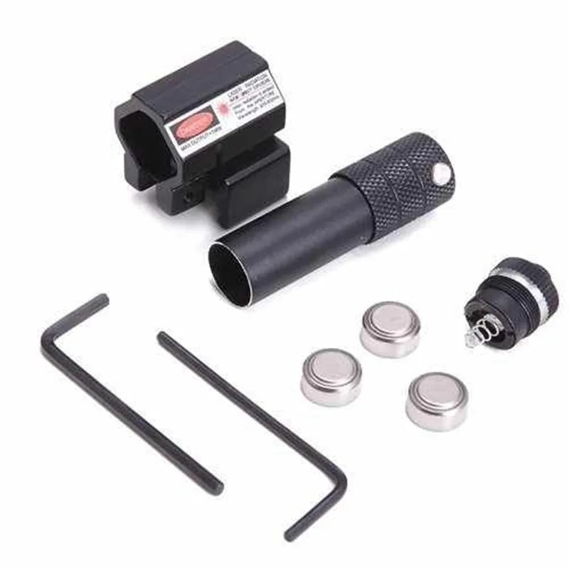 Tactica страйкбол мини Красный лазерный прицел задний переключатель для воздушного