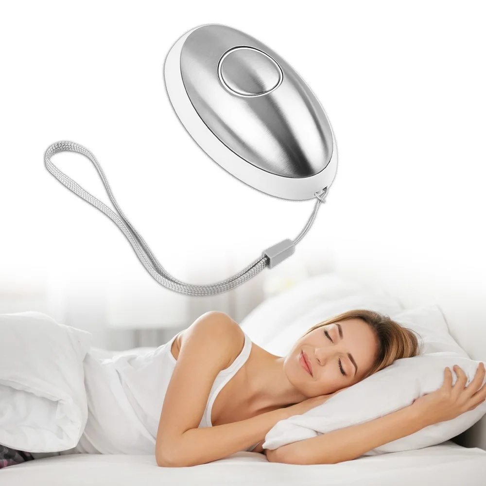 

USB Hand Held Sleep Aid Device Insomnia Microcurrent Sleep Aid Instrument Holding Stress Relief Sleep Aids improve Sleep Quality