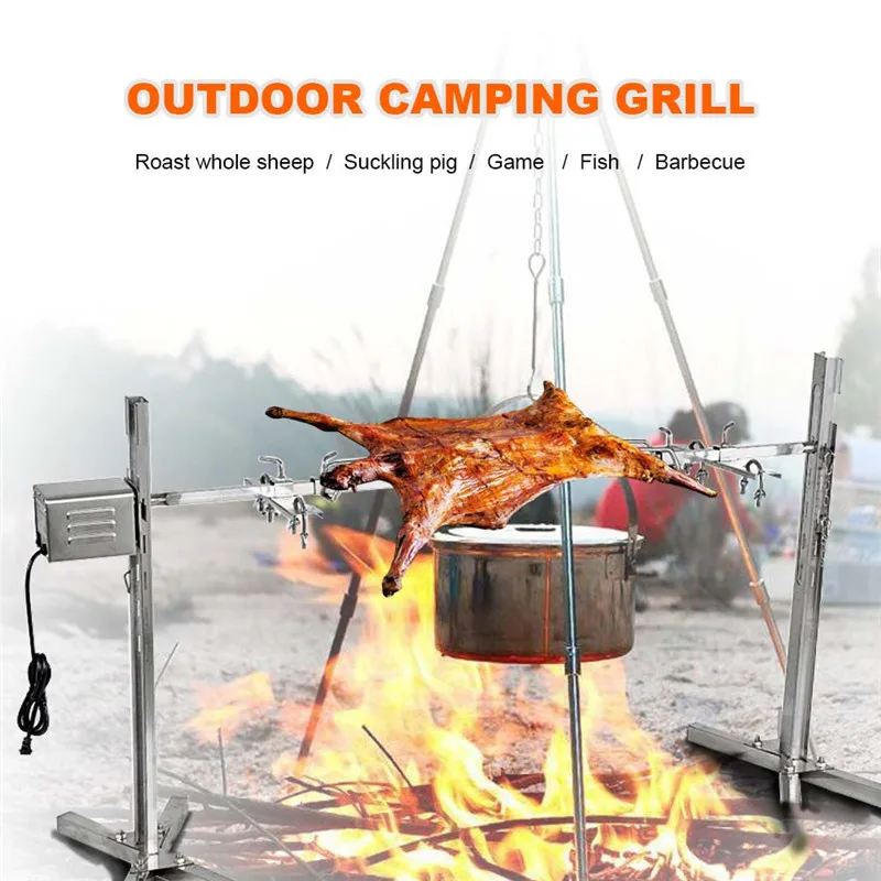 40kgs гриль для барбекю из нержавеющей стали на открытом воздухе полностью