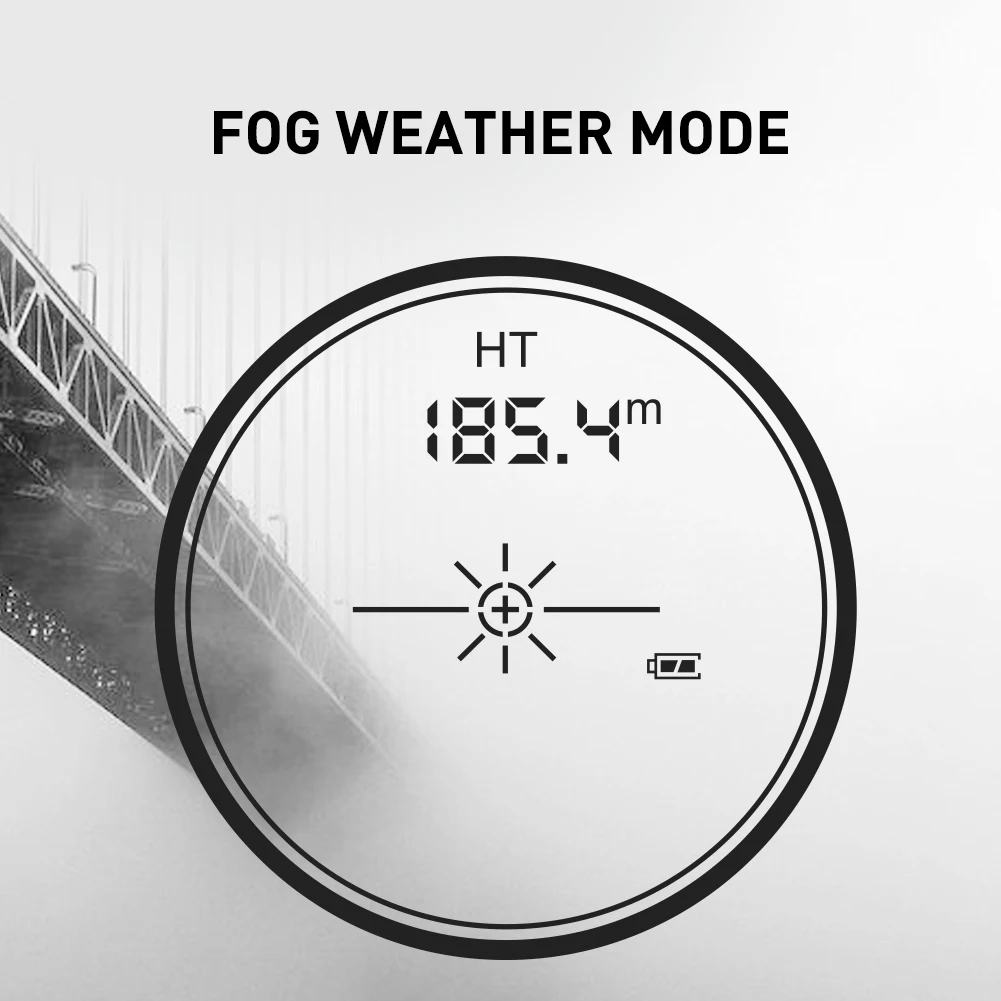 Дальномер для гольфа Bosean лазерный измеритель расстояния с отверстием и флагами |