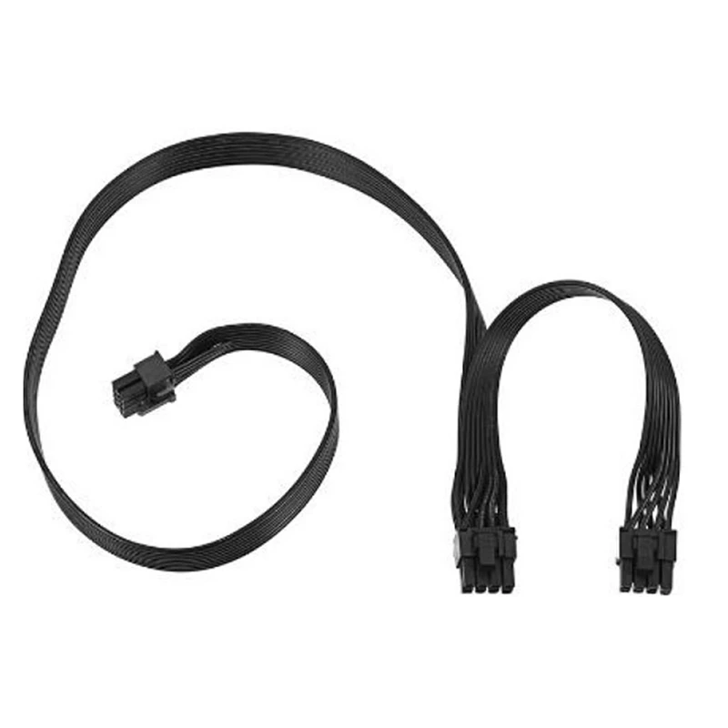 

PCI Express 8Pin to Dual 6+2Pin Power Supply Cable PCIe 8 Pin 1 to 2 Spliter Cable for Corsair RM/HX/CX-M Series