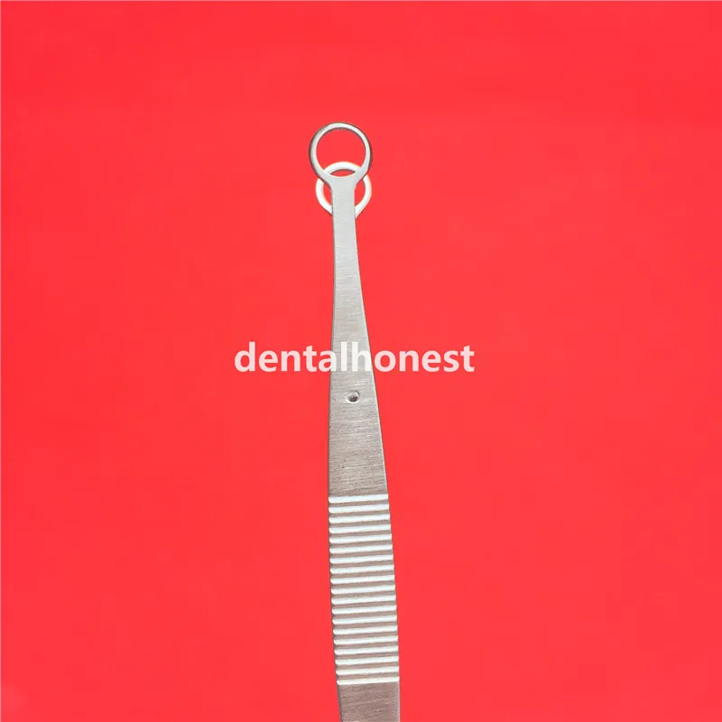 Силиконовые щипцы из нержавеющей стали Круглый офтальмологический