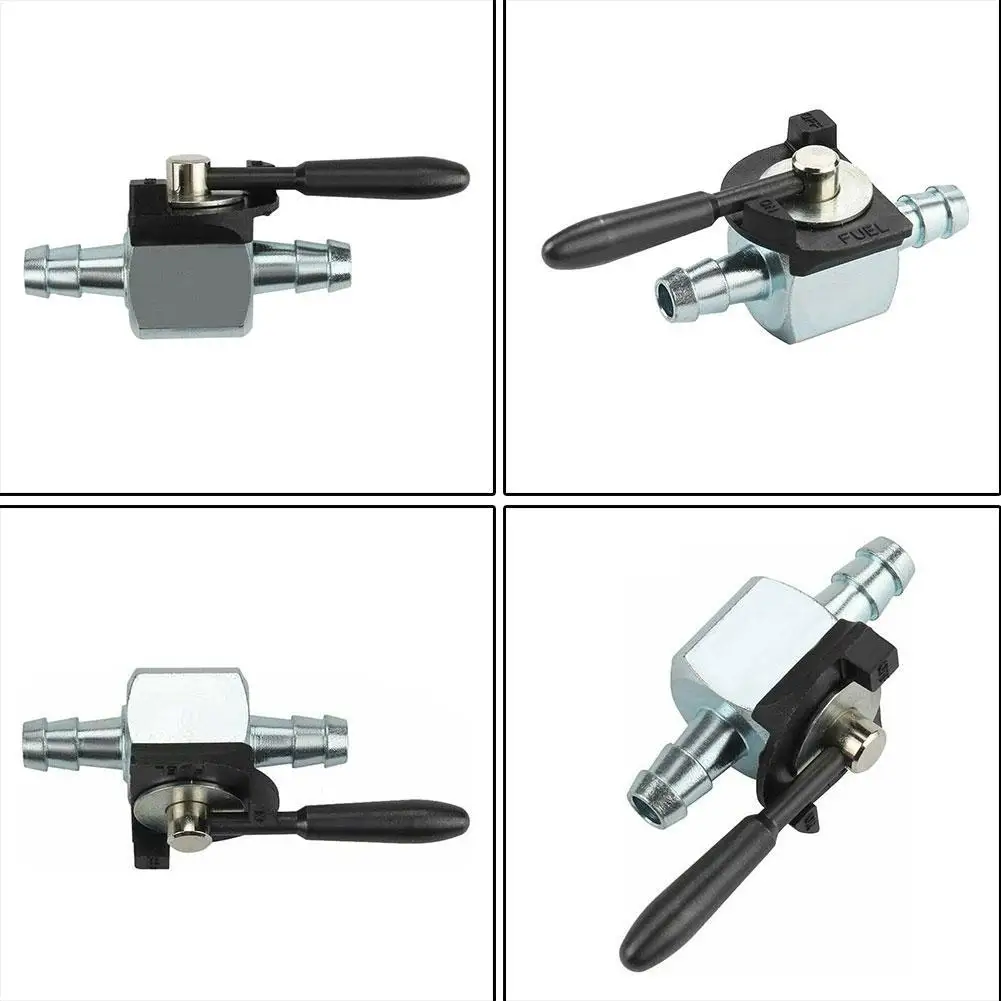 

1/4" Steel In-line Fuel Shut-off Valve For Heavy-duty Lawn Mower Shut-off Valve Home Gardening Lawn Mower Accessories