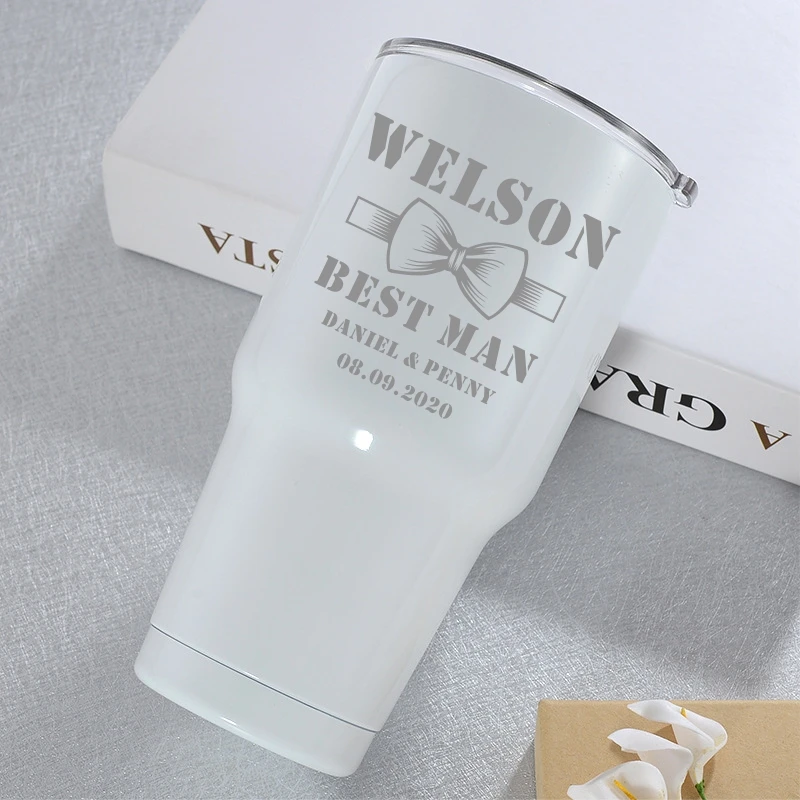 Крышка для вина с гравировкой на заказ 30 унций|Сувениры вечеринок| |