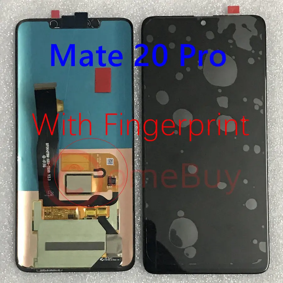 Для huawei mate 20 Pro ЖК-дисплей сенсорный экран дигитайзер EVR-L29 LYA-L09 для huawei mate 20 X lcd mate 20 Pro замена экрана