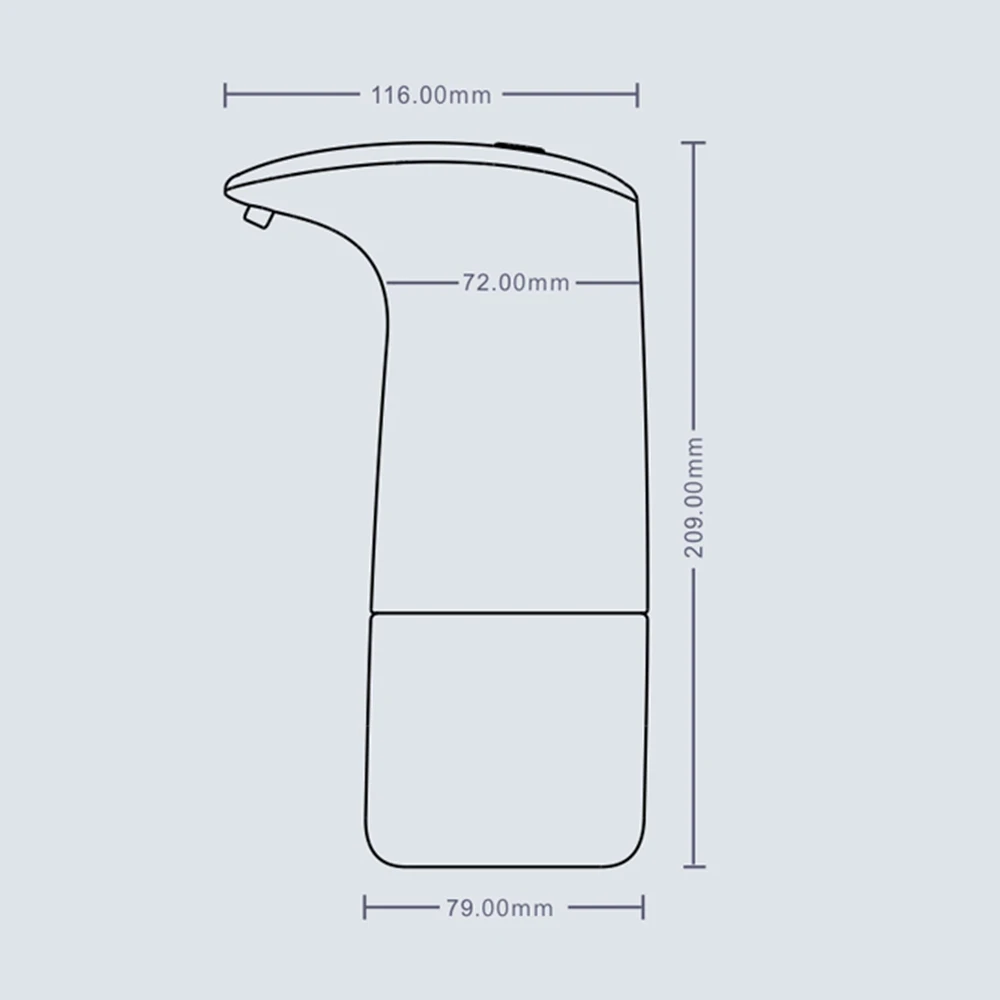 

450ML Spray Automatic Soap dispenser Automatic Induction Hand Sanitizer Touchless Soap Dispensers Automatic Alcohol Dispenser