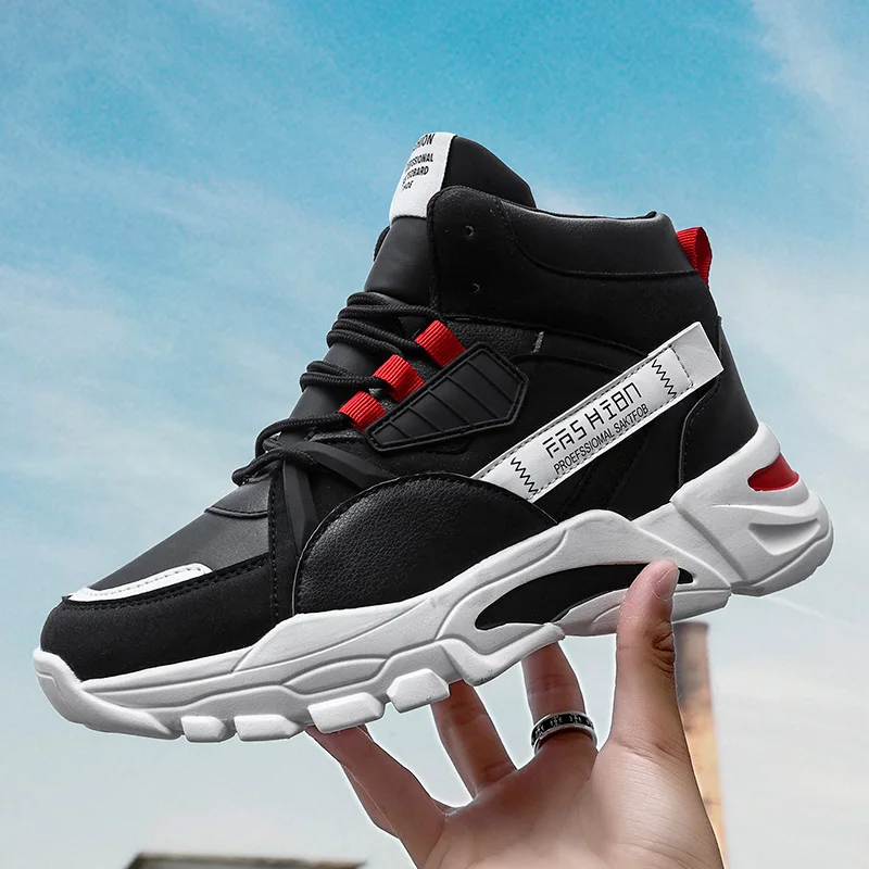 Новейшие мужские кроссовки Mars массивные баскетбольные тройные S массажные