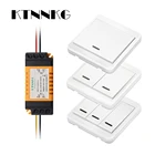 Беспроводной пульт дистанционного управления Переключатель переменного тока 110 В 220 В 1 канал модуль приемника и радиочастотный передатчик для умного дома светодиодный светильник дистанционное управление сделай сам