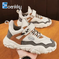leather kids casual shoes autumn sport boys sneakers childrens shoes hookloop breathable tennis sneakers fashion designer