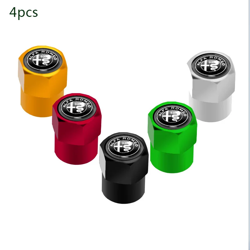 4 шт. Металлические колпачки на стержни клапана автомобильной шины автомобильные