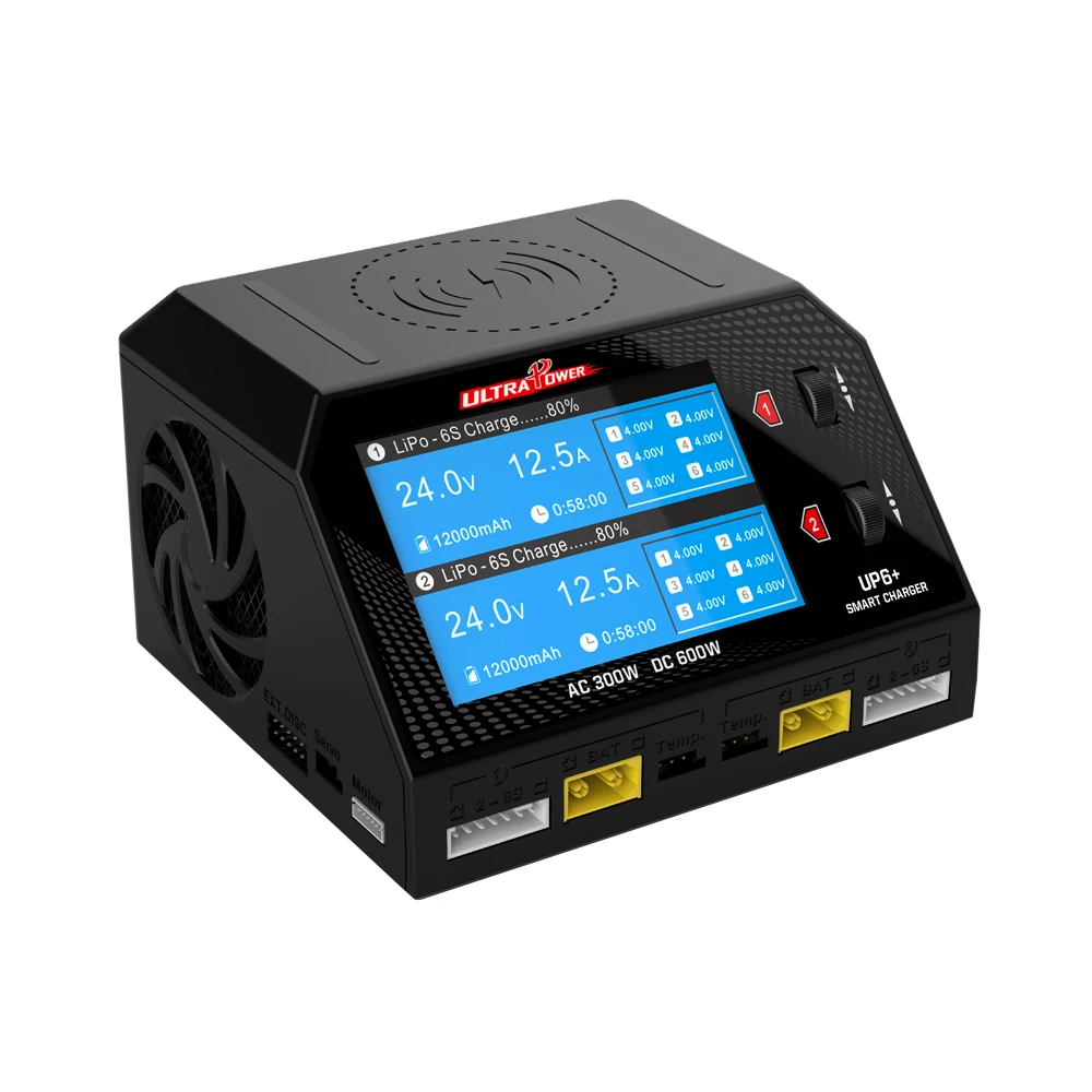 Для сверхмощного умного зарядного устройства UP6 + AC 2x150 Вт/DC 2x300 Вт двухканальный