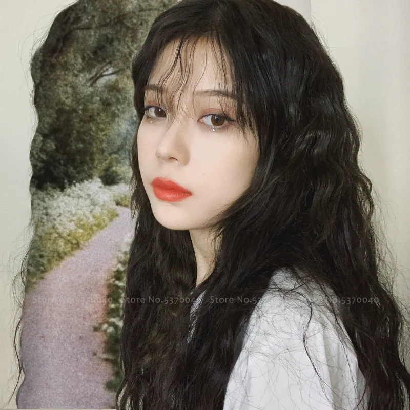 Женские парики для косплея длинные вьющиеся волосы в британском стиле вечерние