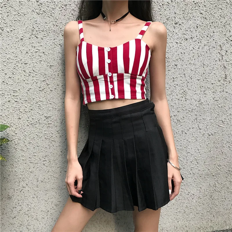 Топ Бралетт с вишней топ женский укороченный на одно плечо майка сексуальный