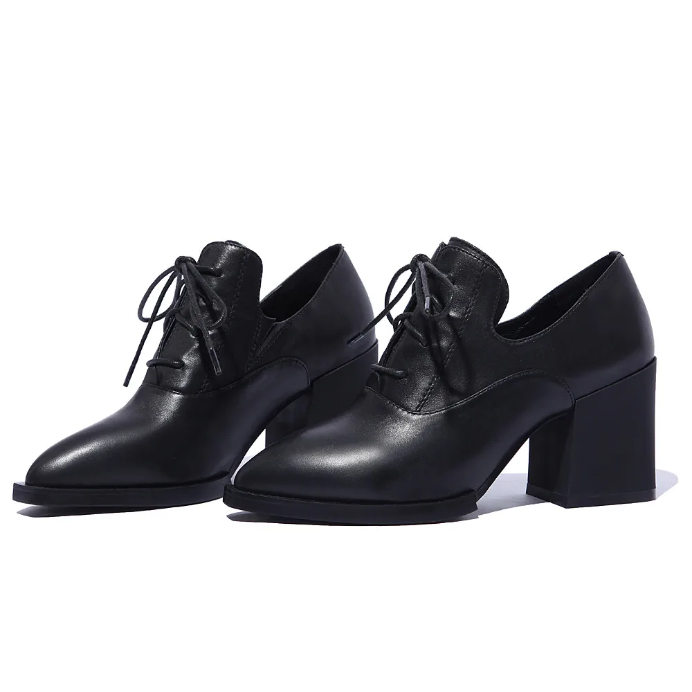 Туфли лодочки женские из натуральной кожи на высоком каблуке 6 см|Женские туфли| |