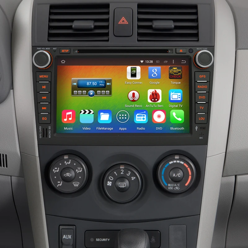 PX6 4G + 64G для Toyota Corolla 2006-2011 Android 10 GPS-навигация Радио авто беспроводной Carplay Bluetooth 5 0