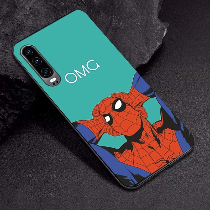 TPUBLK629 Чехол captain america для huawei P30 Lite P10 Lite, черный ТПУ для huawei P30 P20 Pro P8 P9 Lite, чехол для huawei P30 Pro, чехол - Цвет: TPUBLK629