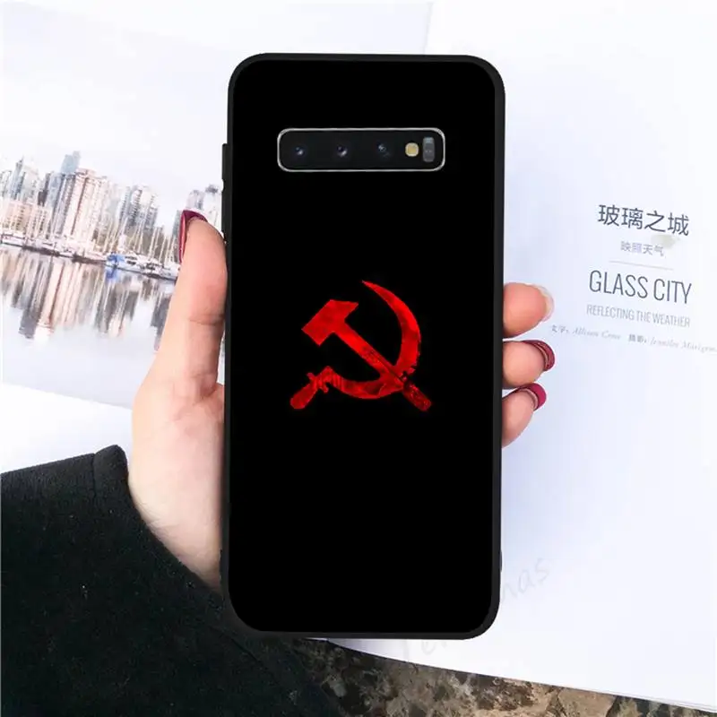 

Soviet Union USSR Flag Phone Case For Samsung galaxy S 7 8 9 10 20 edge A 6 10 20 30 50 51 70 note 10 plus