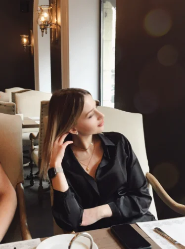 Блузка Женская Повседневная с длинным рукавом модный винтажный Топ элегантная