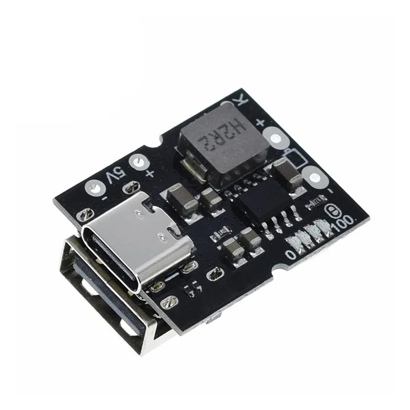 

High-precision 5V2A charge-discharge integrated module Type-C input compatible with 4.2V lithium battery