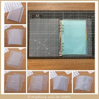 storage book cover binder plastic inner pages and pocket divider scrapbook cutting dies organizer stamps collection album folder
