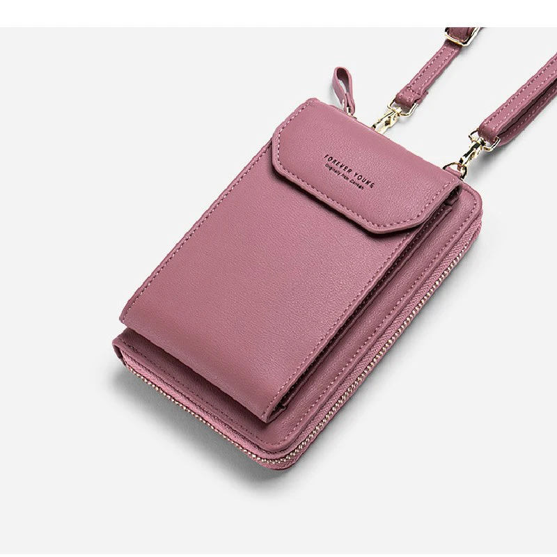

Female Wallet Women's Long Handbag Phone Bags Coin Purse for Girls Multifunctional Wallet Fashion Zipper Cross-Body Bag