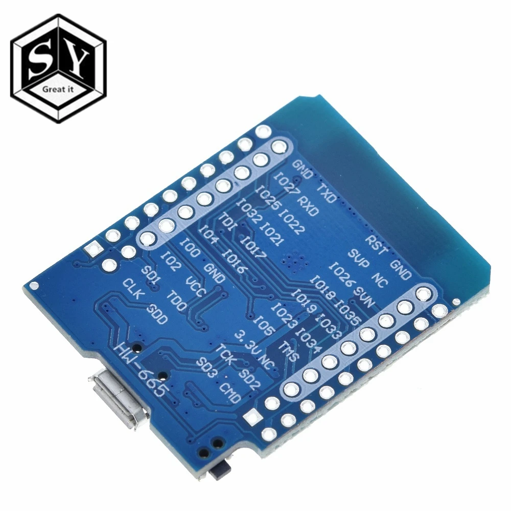 MH-ET LIVE D1 mini ESP32 ESP-32 WiFi+ Bluetooth Интернет вещей макетная плата на основе ESP8266 полностью функциональная для arduino
