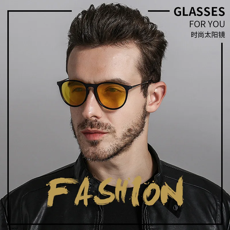 

NONOR 2021 Polarized Sunglasses Drive New Fashion Driving Glasses Rb4171 Men Trendy Fishing Glasses Retro Eyeglasses