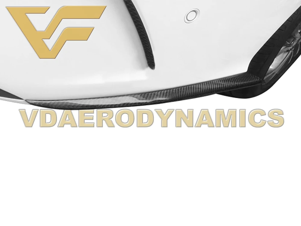 Подходит для 14 18 Benz W205 C180 C200 C220 C250 C300 C350 C400 C450 C63 VADCarbon Fiber Задний Бампер Добавить на