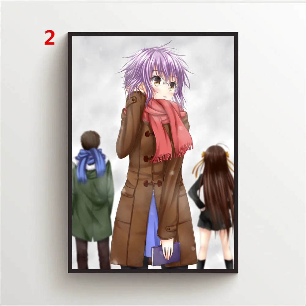 Картина на холсте WTQ аниме плакаты меланхоли Харухи джузумия Нагато Настенный