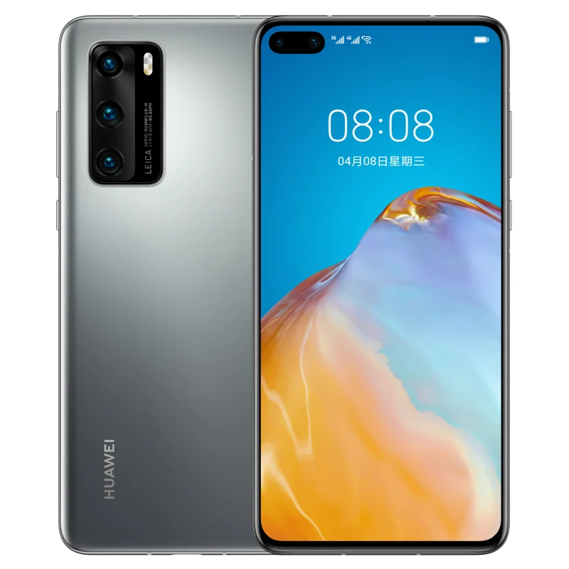 Huawei P40 мобильный телефон с 6 1-дюймовым дисплеем восьмиядерным процессором 3800 мАч