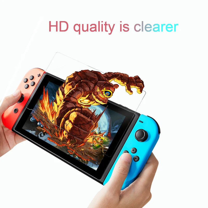 Закаленное стекло для защиты экрана для nintendo Switch Премиум пленка для nintendo Switch закаленное защитное стекло