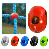 5pcs climbing rope net plastic connector climbing accessories crawler buckle for outdoor amusement swing climbing rope parts