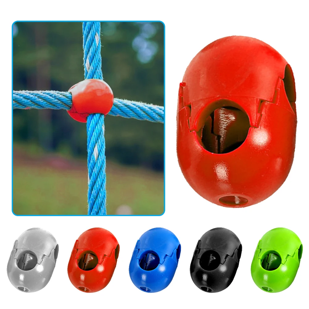 5Pcs Climbing Rope Net Plastic Connector Accessories Crawler buckle for Outdoor Amusement Swing Parts | Спорт и развлечения